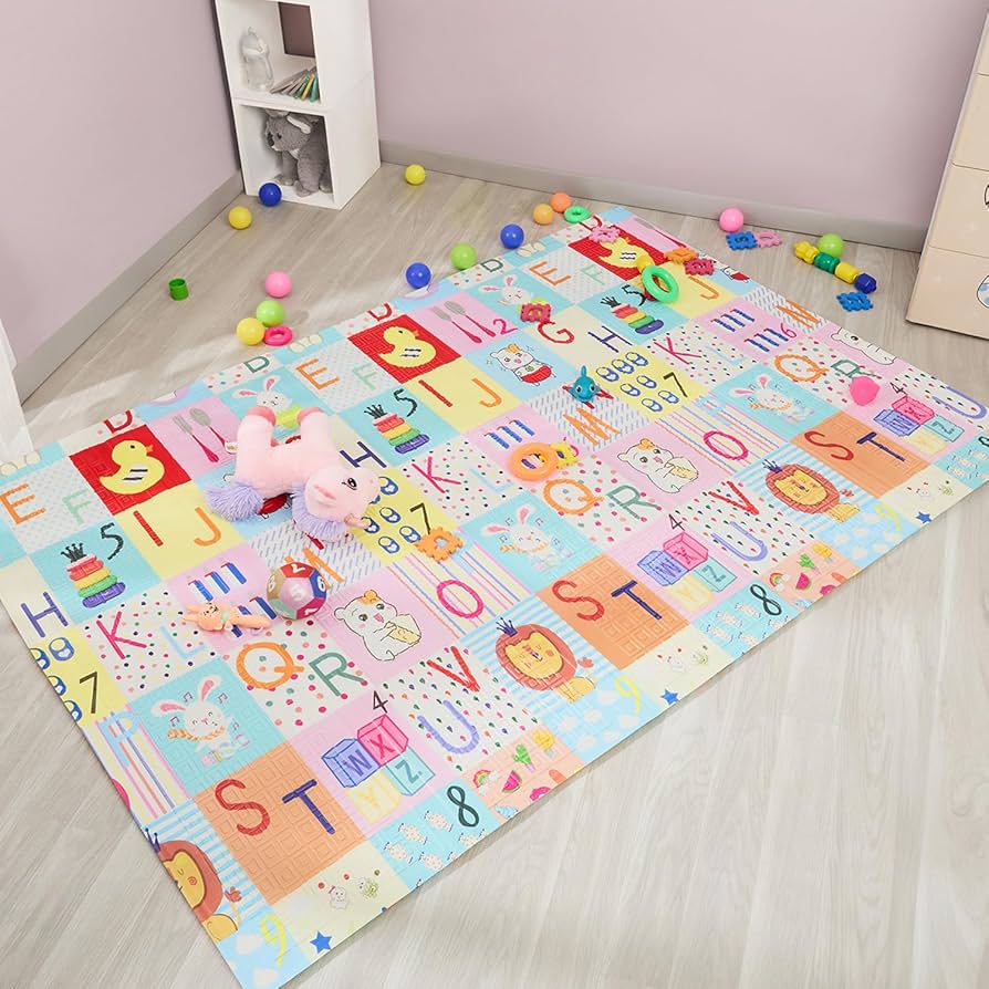 Kuhu Creations BIS Compliant Baby Playmat 12mm EVA Foam