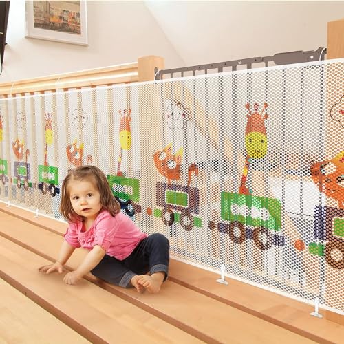 Baby Safety Net for Terrace Balcony (6x3 ft, Nylon Mesh)