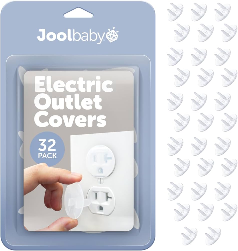 Smart Home Safety Outlet Covers & Device Locks Set