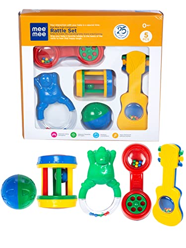 Mee Mee Rattle Set (3-piece)