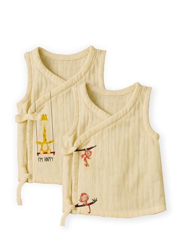 FirstCry Organic Baby Jhabla Pack of 2