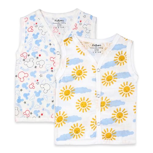 Mothercare Baby Cotton Jhabla with Lycra Pack of 2