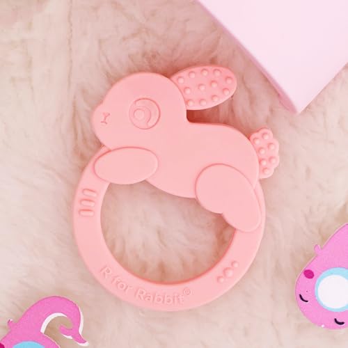 R for Rabbit BPA-Free Rattle Teether