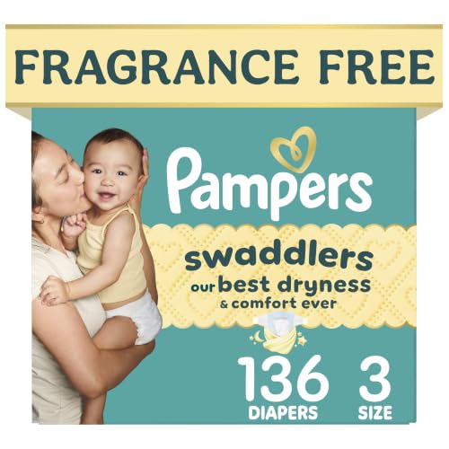 Pampers Swaddlers Size 3 (6-11 kg) Diapers - Pack of 20