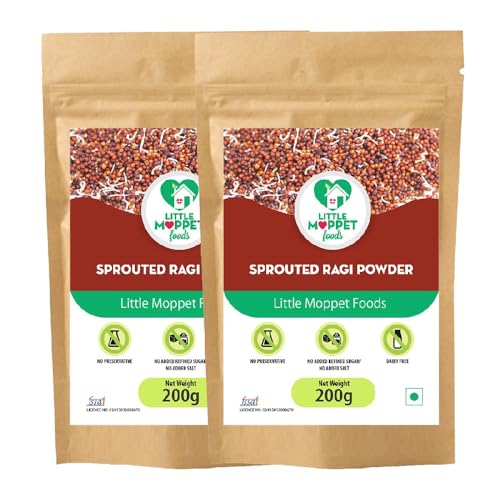 Little Moppet Organic Ragi Flour for Babies (200g)