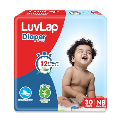 Supples Baby Pants Diaper - New Born (Pack of 52)