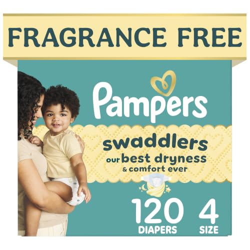 Pampers Swaddlers Size 4 (Fragrance-Free)