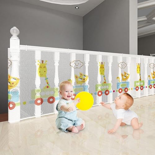 Kiddale Baby Balcony Safety Net with Rust-Resistant Hardware