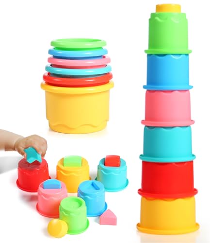 Pigeon Nesting Stacking Cups Soft Toy Set