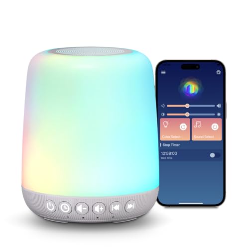 HIHAO Smart White Noise Machine with App Control