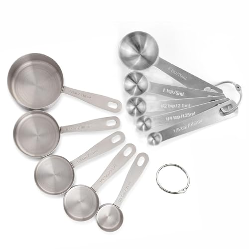 Milton Stainless Steel Measuring Cups Set (4-Piece)