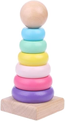 Ratna's Wooden Stacking Rings Toy