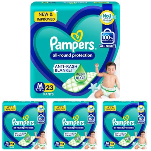 Pampers Baby Dry Pants Medium Size (6-11 kg) - Pack of 24
