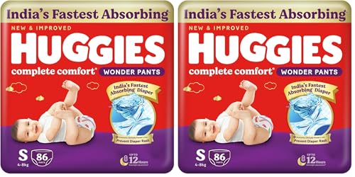 Huggies Wonder Pants Monthly Pack - Size Small (4-8kg)