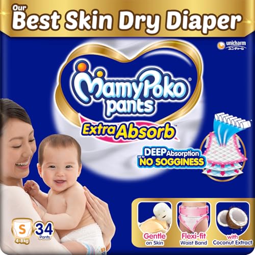 MamyPoko Pants Extra Absorb – Standard Size (44 Pieces)