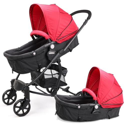 LuvLap Galaxy Baby Stroller with Reversible Seat and Canopy