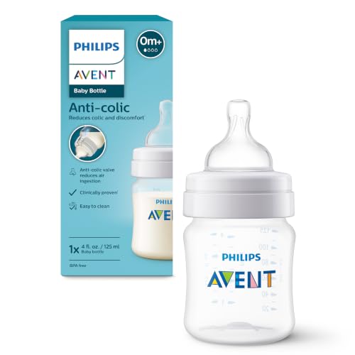 Philips Avent Natural Baby Bottle Anti-Colic 125 ml (Pack of 2)