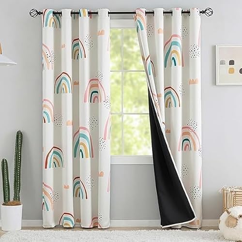 Thermal Blackout Curtains for Nursery (2-Panel Set)