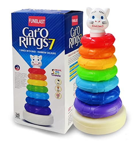 FunBlast Rainbow Stacking Rings