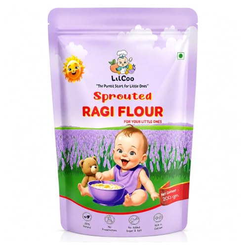 Little Moppet Organic Ragi Flour 200g