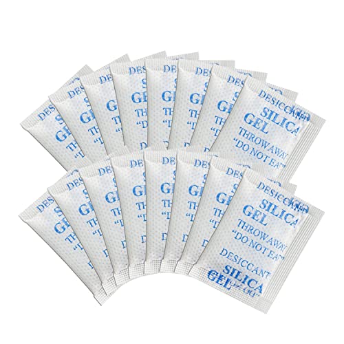 Food-Grade Silica Gel Desiccant Packs (10-Pack with Indicator)