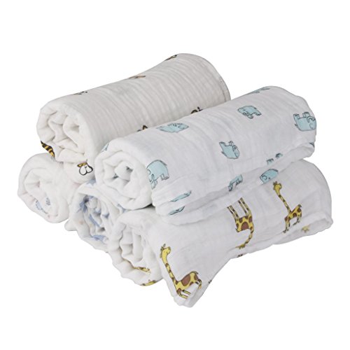 Moms Co. Organic Muslin Wraps (Pack of 2)
