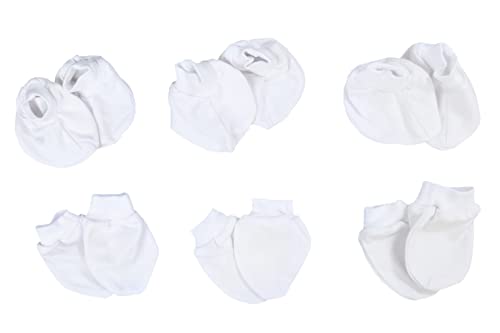 FirstCry Pure Cotton Baby Mittens