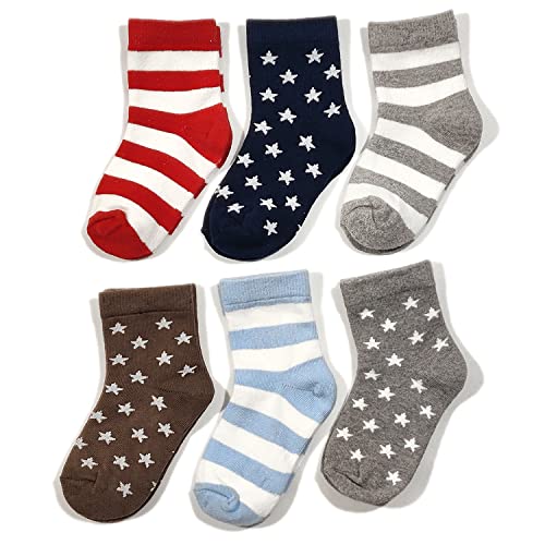 The Moms Co 100% Organic Cotton Baby Socks - Pack of 3