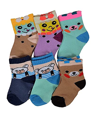 FirstCry Baby Socks Cotton Assorted - Pack of 5