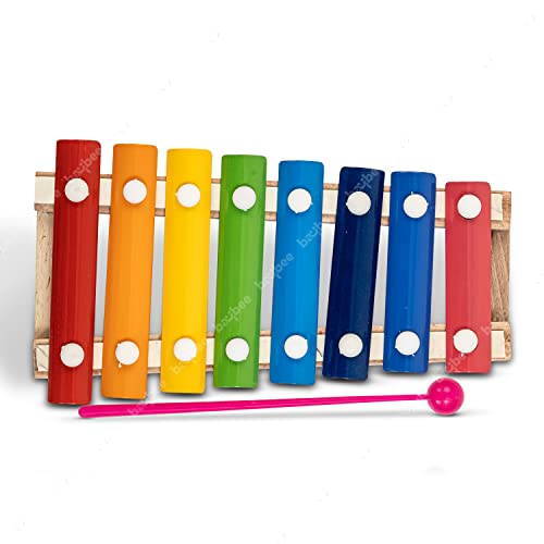 Baybee Wooden Xylophone Mallet Musical Instrument Toy