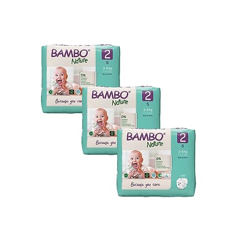 Allter Bamboo Baby Diapers Size 3 (Medium) 56 Count