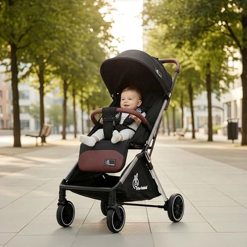 Babyhug Stetson Baby Stroller Pram with One-Hand Fold