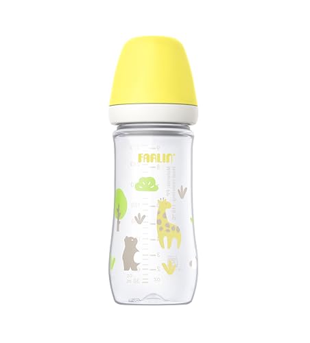 Farlin Anti-Colic Wide Neck Feeding Bottle with Spiral Vent