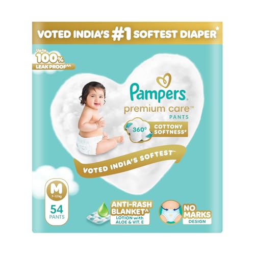 Pampers Premium Care Pants Baby Diaper Size M