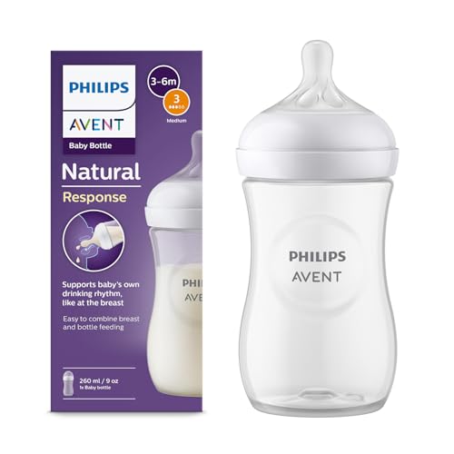 Philips Avent Natural Bottle Nipple Slow Flow Replacement Pack of 2