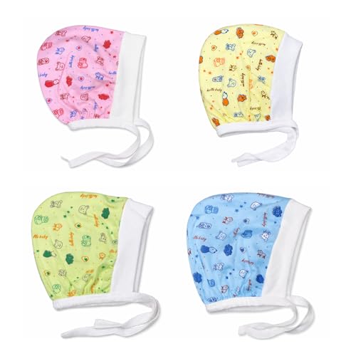 Babyoye Essential Cotton Caps (Pack of 2) - Budget-Friendly