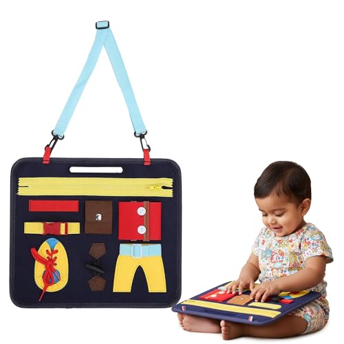 FunBlast Activity Board with Buttons and Levers