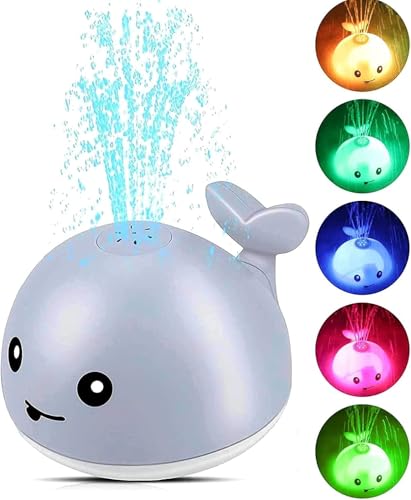 Munchkin White Hot Silicone Bath Toy Whale