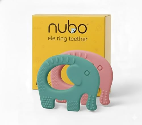 Nuby Comfort Teether Ring (Imported, BIS Compliant)