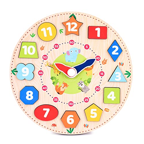 Webby Educational Shape Sorter with 10 Shapes