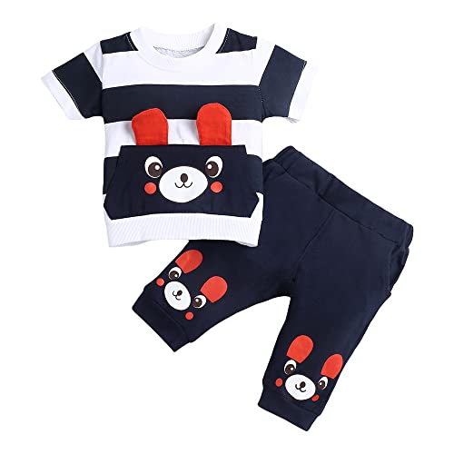 Hopscotch Baby Cotton Blend T-Shirt Multi-Pack