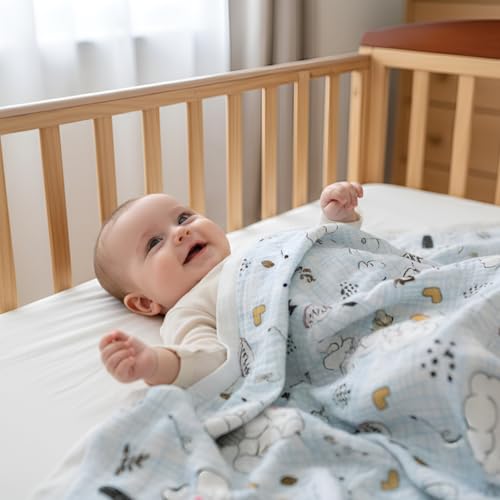Mee Mee Pure Cotton Baby Wraps (Pack of 2)