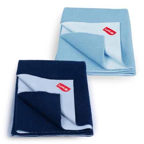 Babyhug Quick-Dry Crib Sheet Set (Pack of 2)