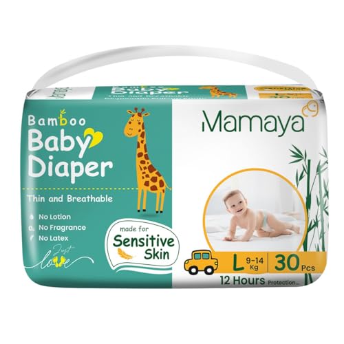 Wow Momz Bamboo Diapers - Size 3 (Fits 6-11 kg)