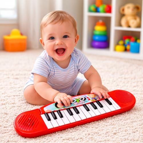 Playgo Baby Cute Piano Portable Musical Toy for Travel