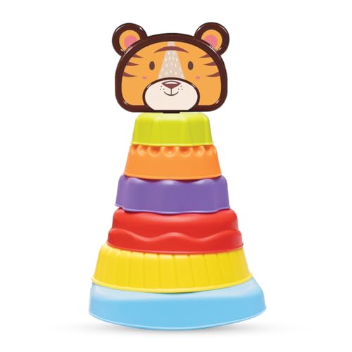 PlayGro Stacking Rings with Textures