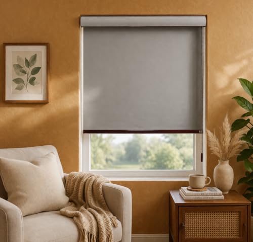 Window Blackout Roller Blind with Soundproof Backing