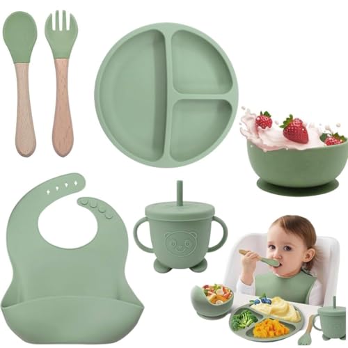 Babyoye Silicone Storage Bowls Set (6-piece, BPA-Free)