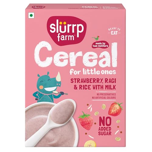 Slurp Farm Ragi Porridge – Organic Baby Cereal