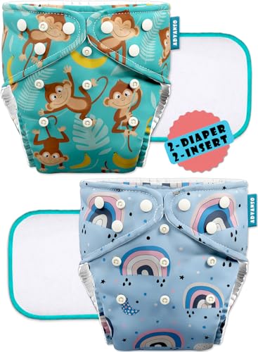 Bumbini Cloth Diaper Size 2 (6 months - 2 years) - Indian Brand